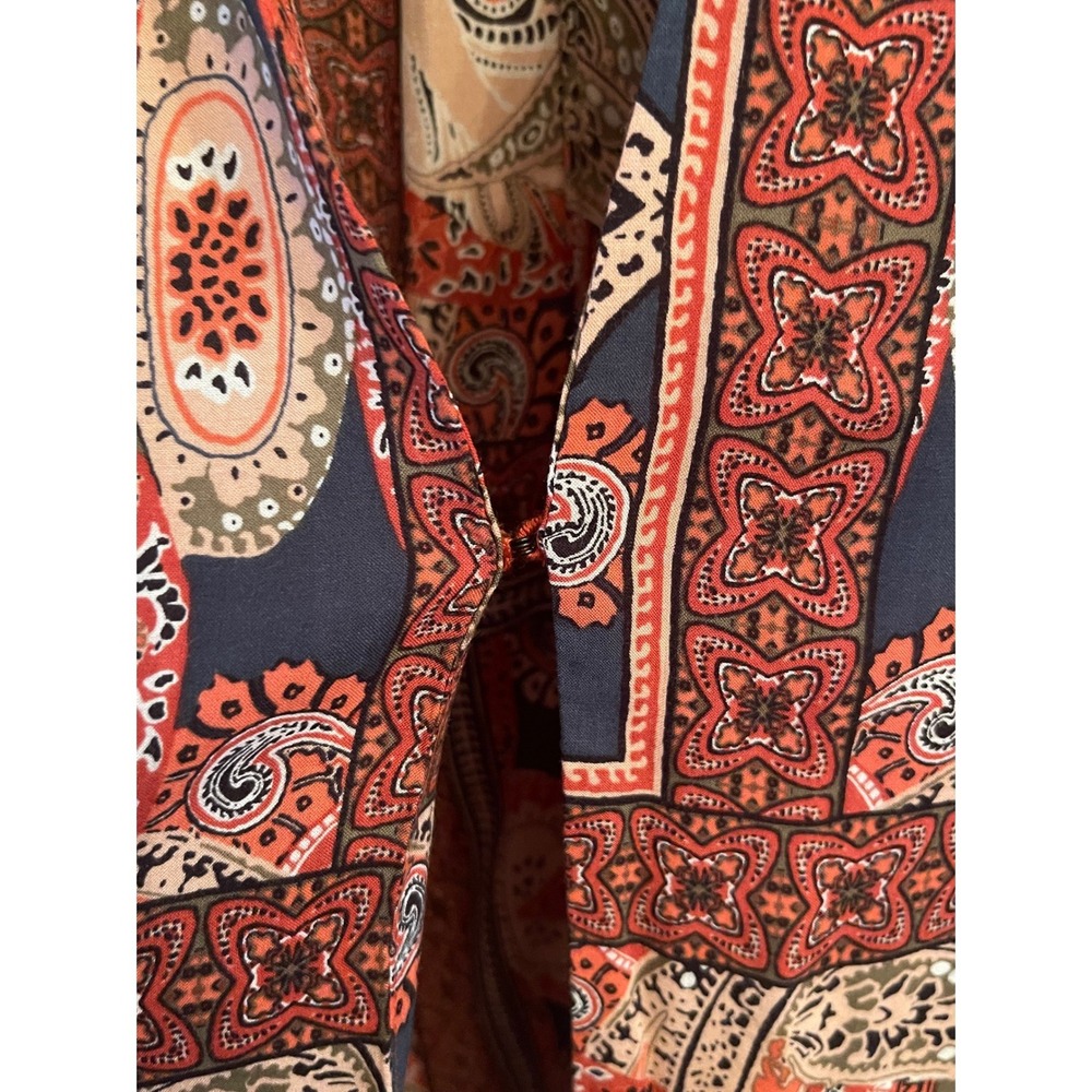 BCBGeneration Womens Paisley Patchwork Open Front… - image 6